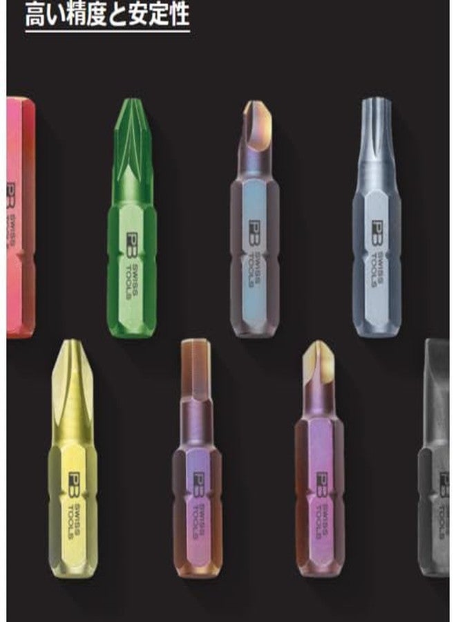 PB SWISS TOOLS PrecisionBits for hexagon socket screws, external hexagon according to DIN 3126 shape E 6,3 (1/4") - Image 3
